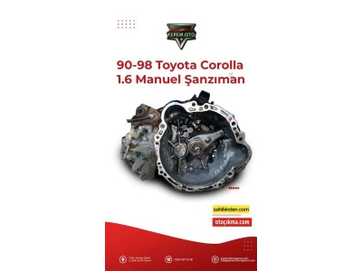 98 Toyota Corolla 1.6 manuel şanzıman