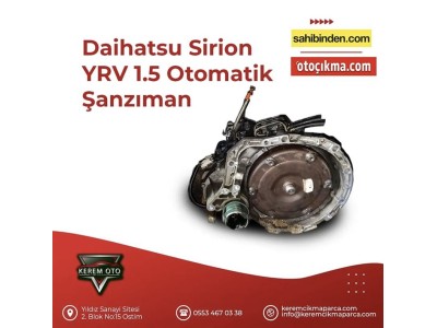 Daihatsu yrv otomatik şanzıman 