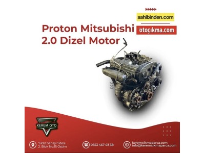Mitsubishi galant 2.0 dizel motor 