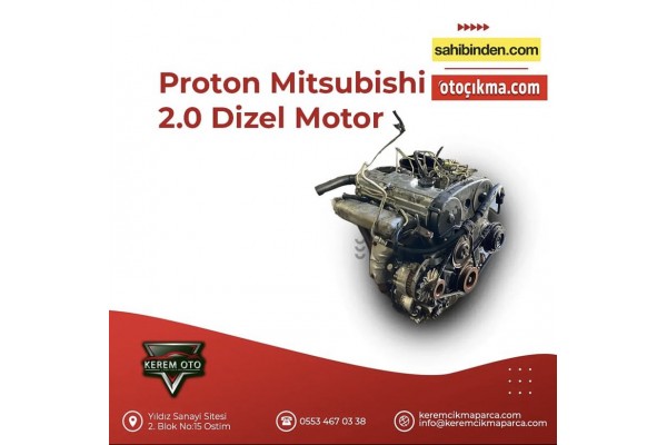 Mitsubishi galant 2.0 dizel motor 