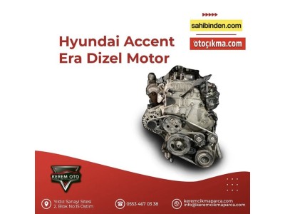Hyundai accent era dizel motor 