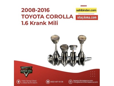 Toyota corolla krank mili 