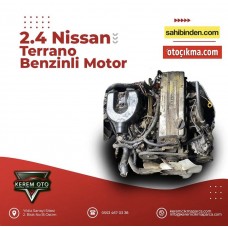 Nissan terrano 2.4 benzinli motor 