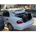 Hyundai Accent Yumurta Kasa 1998 sol arka çamurluk beyaz